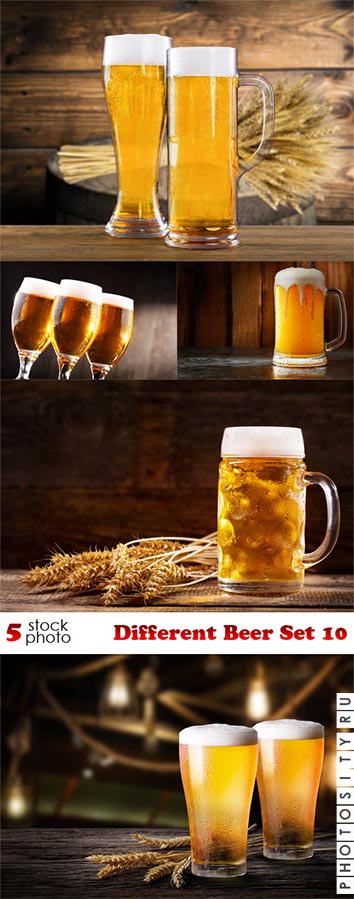 Клипарт, фото HD - Пиво / Photos - Different Beer Set 10