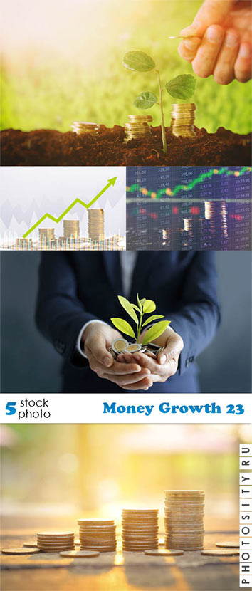 Растровый клипарт - Money Growth 23
